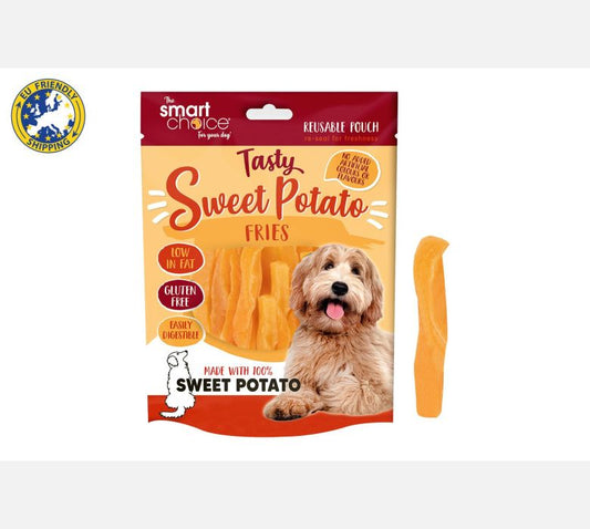 Smart Choice Sweet Potato Fries Meat Free Dog Treat 150g
