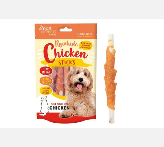 Smart Choice Rawhide/chicken Stick Treat 10 Pack 79g